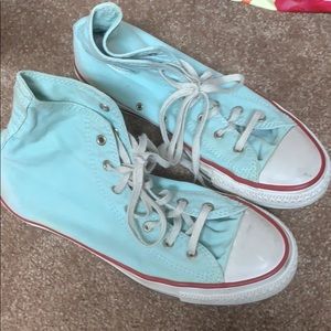 Light blue converse